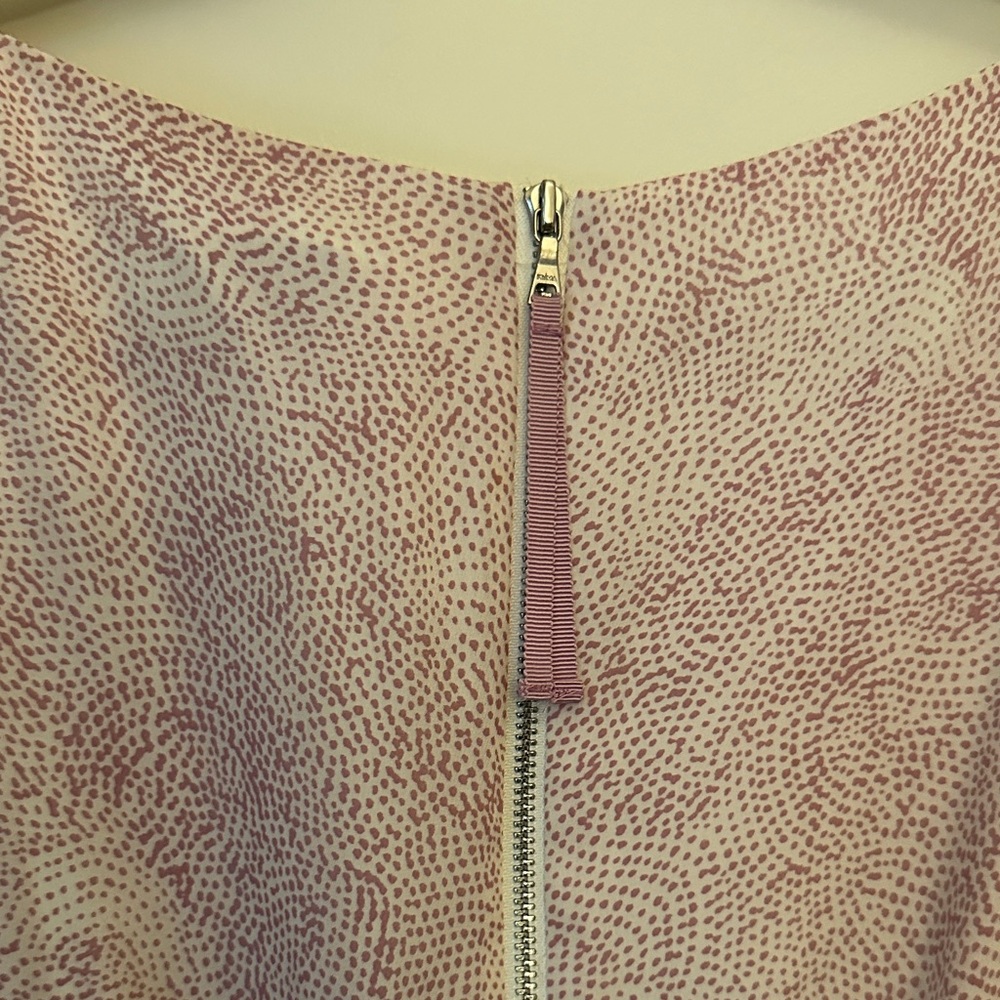 LOFT Pink Ruffle Sleeve Dress for office or party - Picture 5 of 5